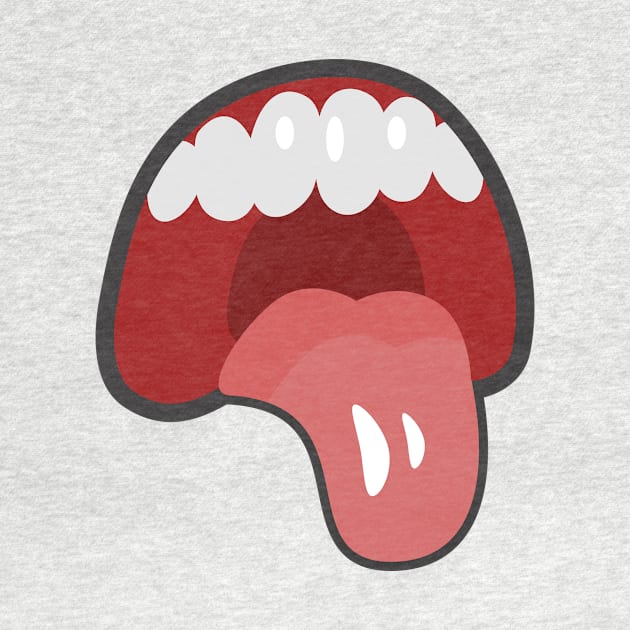 Cartoon Mouths Face by Designerabhijit